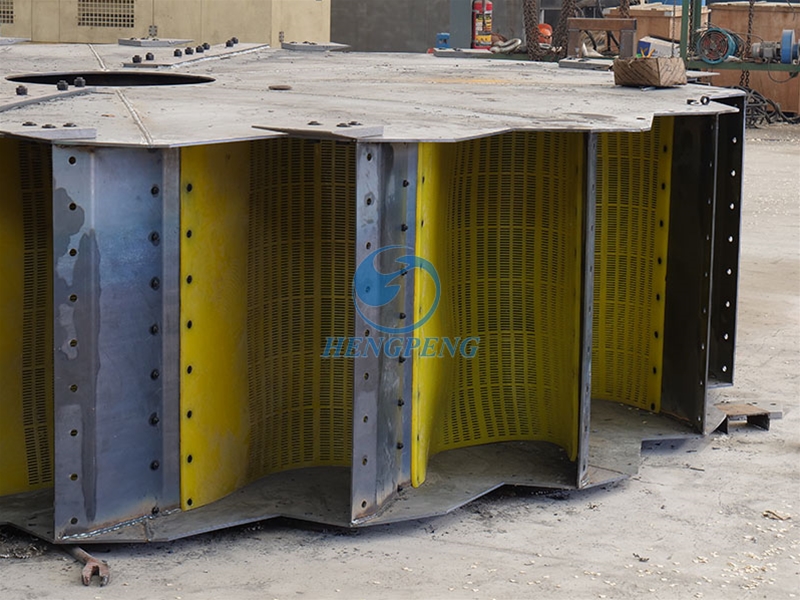 Large sand washing machine