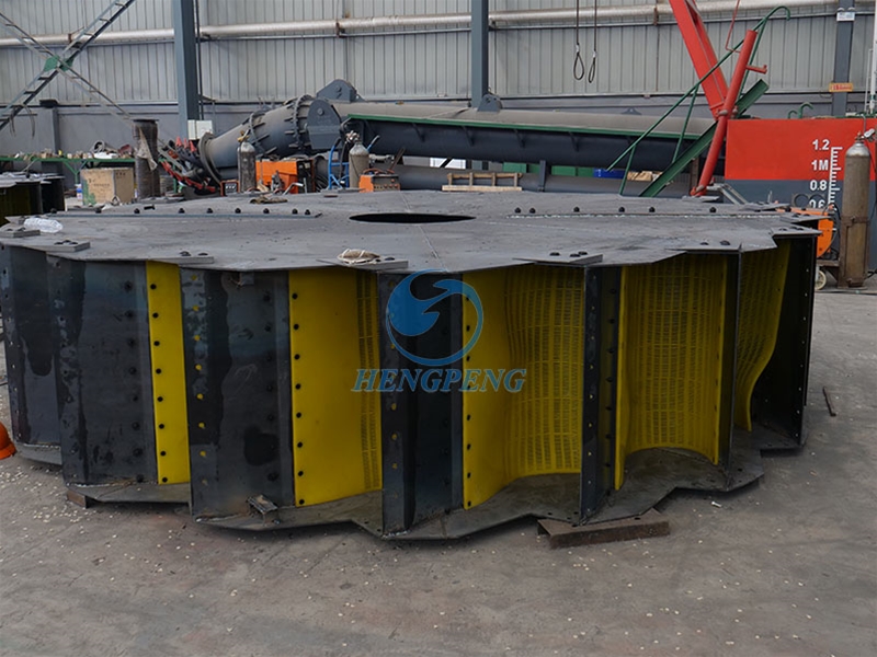 Large sand washing machine