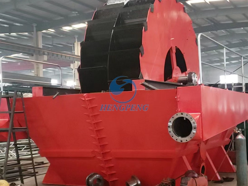 Large sand washing machine