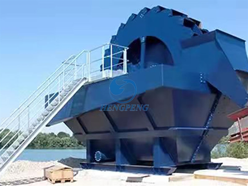 Large sand washing machine