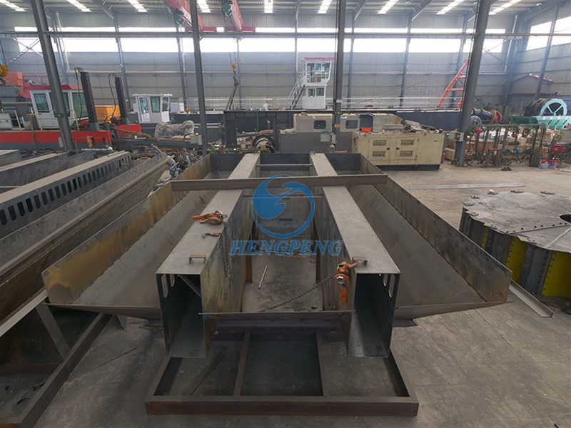 Large sand washing machine