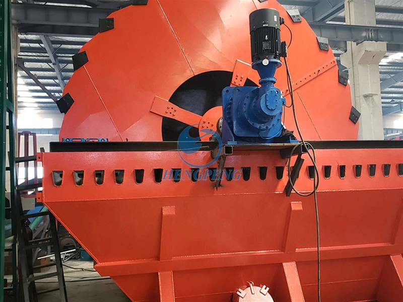 Large sand washing machine