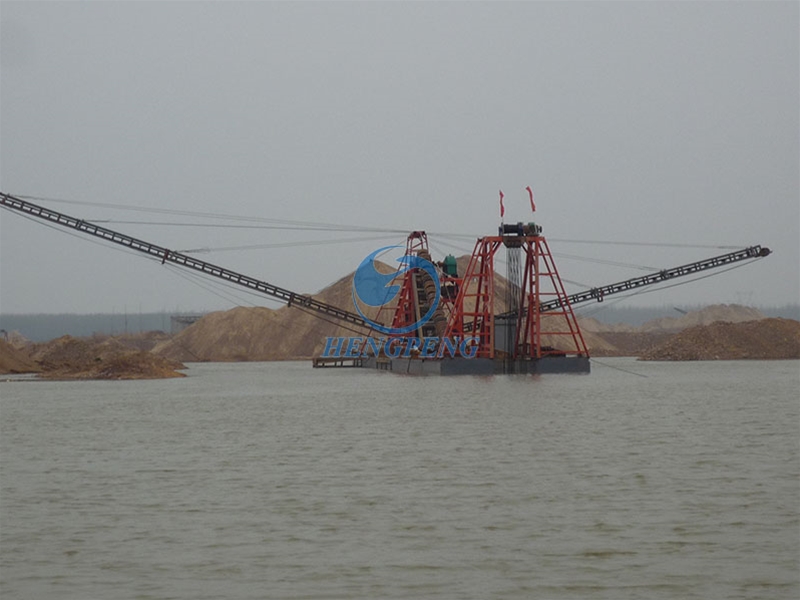 Chain Bucket Dredger