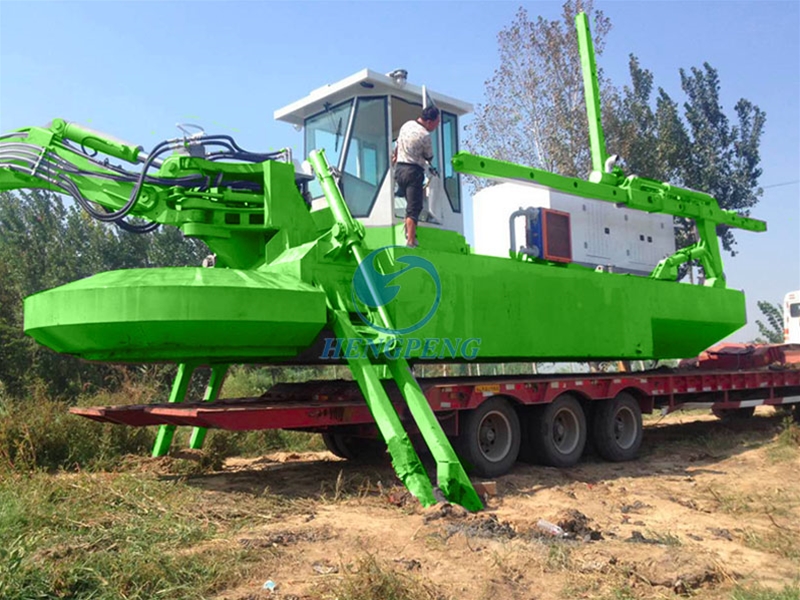 Amphibious Dredger