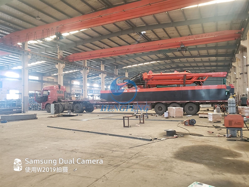 Small cutter suction dredger