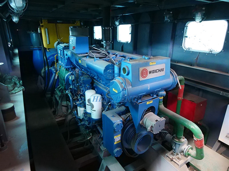 Small cutter suction dredger