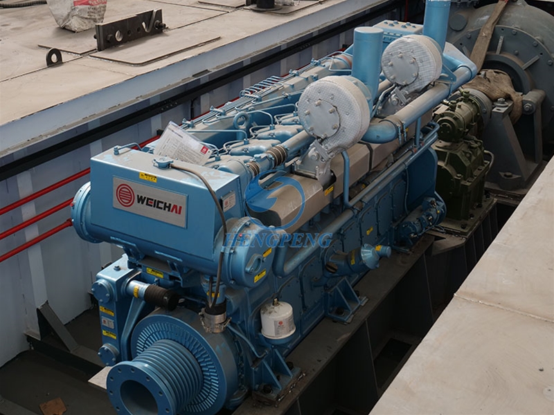 Large cutter suction dredger