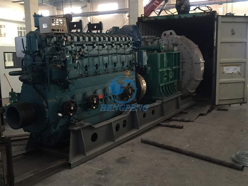 Large cutter suction dredger