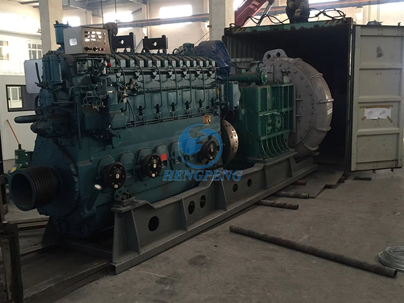 Large cutter suction dredger