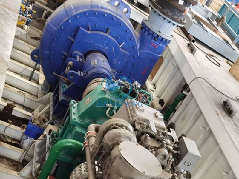Large cutter suction dredger