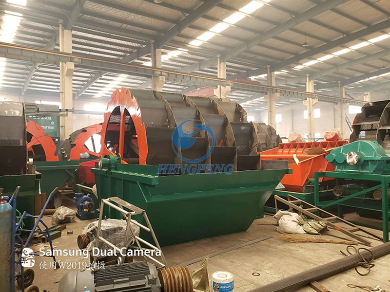 Small sand washing machine
