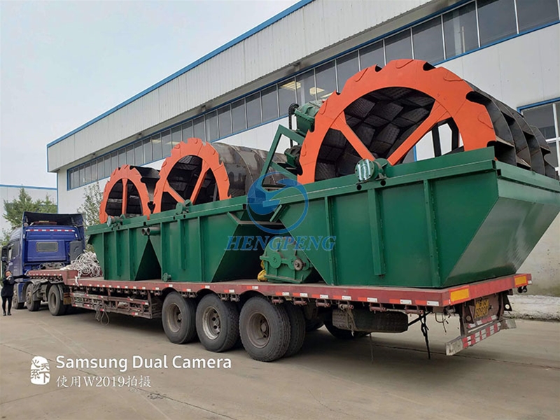Small sand washing machine