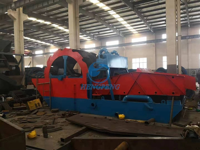 Small sand washing machine