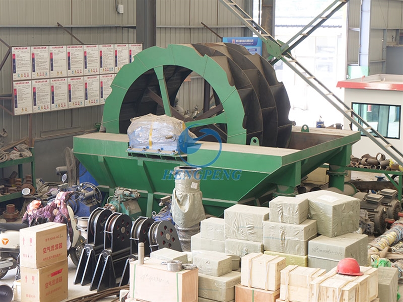 Small sand washing machine
