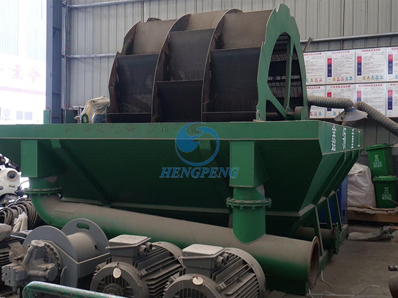 Small sand washing machine