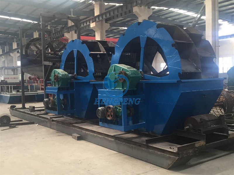 Small sand washing machine