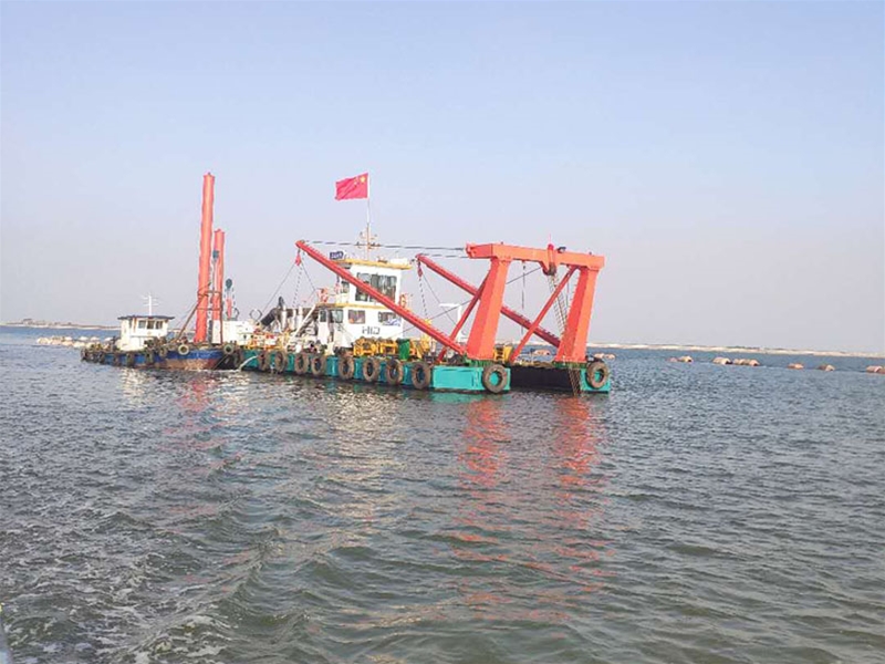 HP-CSD5522 Cutter Suction Dredger with CCS Certificate Delivery to Client