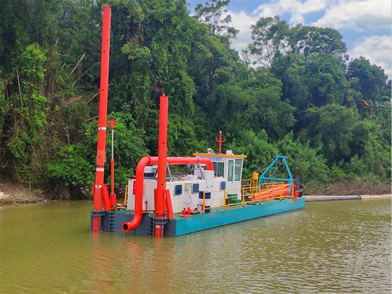 HP-CSD2510 Model Cutter Suction Dredger Port Development and Maintenance in Philippines