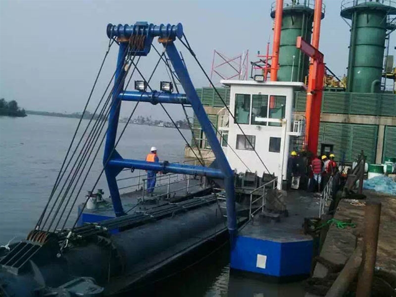 HP-CSD4016 model Cutter Suction Dredger Port Development and Maintenance in Philippines