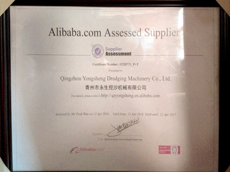 Alibaba.com Assessed Supplier