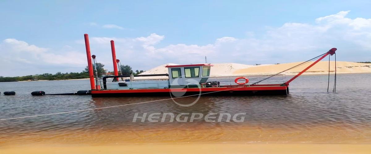 HengPeng 500m3/h Dismountable CSD for River Sand Dredging and Sea Sand Dredging Project