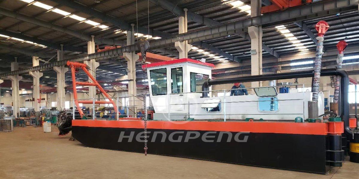 HengPeng 500m3/h Dismountable CSD for River Sand Dredging and Sea Sand Dredging Project