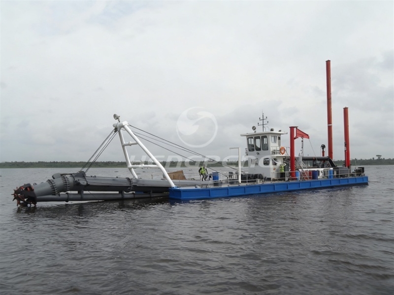 3000m3/h 14m Cutter Suction Dredger Cummins 895kw for Venezuela Dredging Project