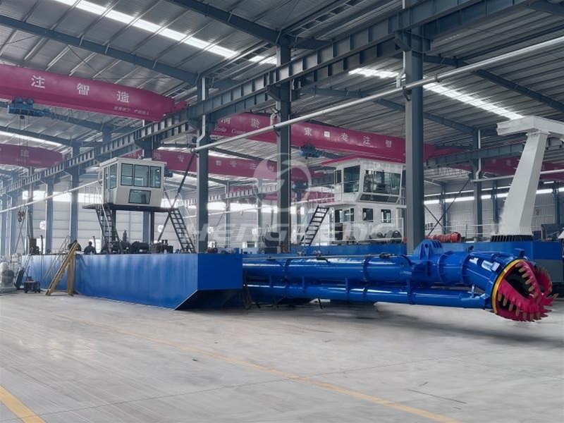 1400m3/h 14m Cutter Suction Dredger Weichai Stock-车间现货OK