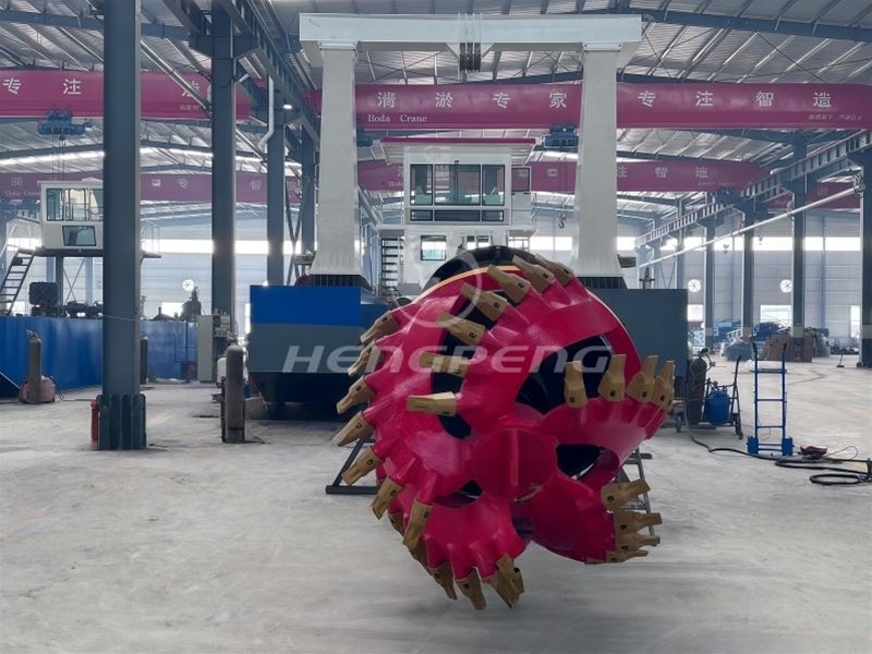 3000m3/h Cutter Suction Dredger- 新的 蓝色-车间现货