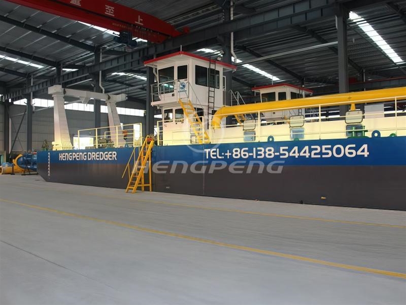 3000m3/h Cutter Suction Dredger- 新的 蓝色-车间现货-副本