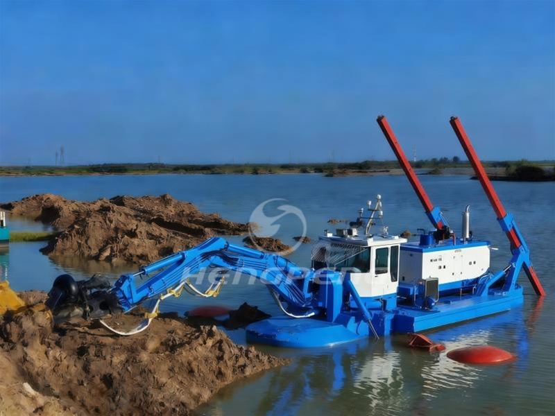 Amphibious Dredger -850m3/h HP-SW700 Roma