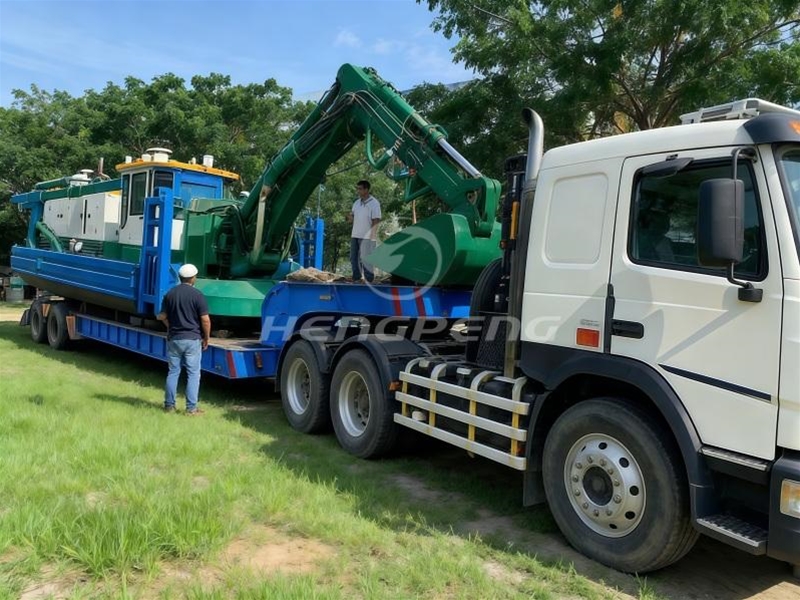 Amphibious Dredger- 600m³/h-SW2006 Roma