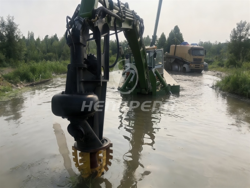 Amphibious Dredger- 600m³/h-SW2006 Peter