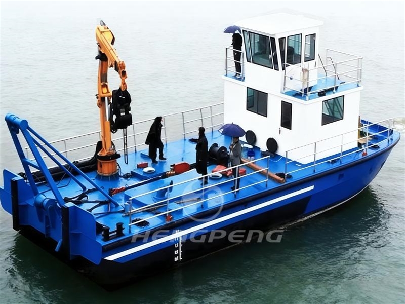 Medium work boat-10m Modular Multi Funtional Cat Work Boat support 3000m3 Dredger Project-Roma