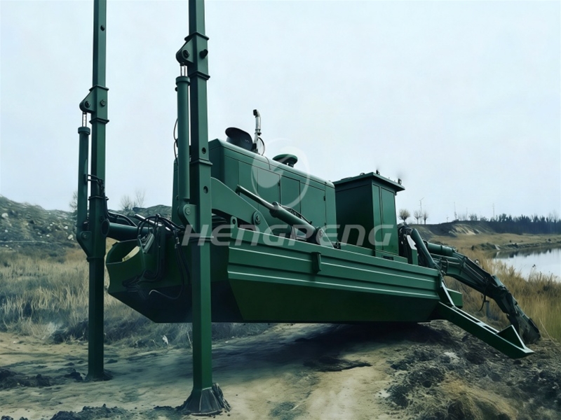Amphibious Dredger 600m³/h-SW2006 -3