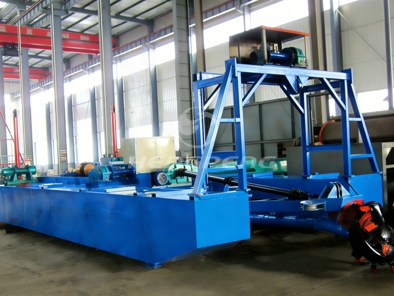 Mini cutter sution dredger250m³/.h---Peter